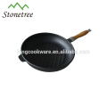 Round Cast Iron Non-Stick BBQ Grill Pan